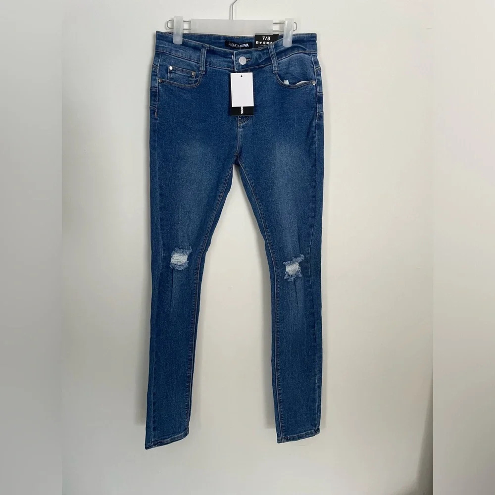 Fashion Nova Party Monster Booty Lifter Skinny Jeans - Picture 2 of 8